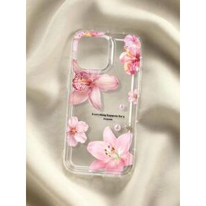 Hibiscusbloemen Telefoonhoes – Geschikt voor iPhone & Samsung Galaxy
