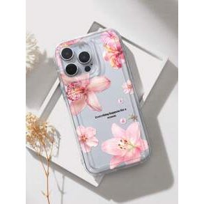 Hibiscusbloemen Telefoonhoes – Geschikt voor iPhone & Samsung Galaxy