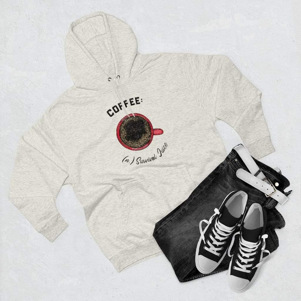 Coffee: Survival Juice Hoodie - SelHope Fashion